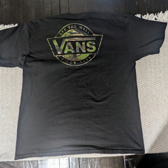 Vans Black Short Sleeve Tee - Picture 3 of 5
